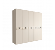 Пятистворчатый шкаф для одежды Богемия Фарфале (Bogemia Farfalle) БМШ2/5 (Fа)